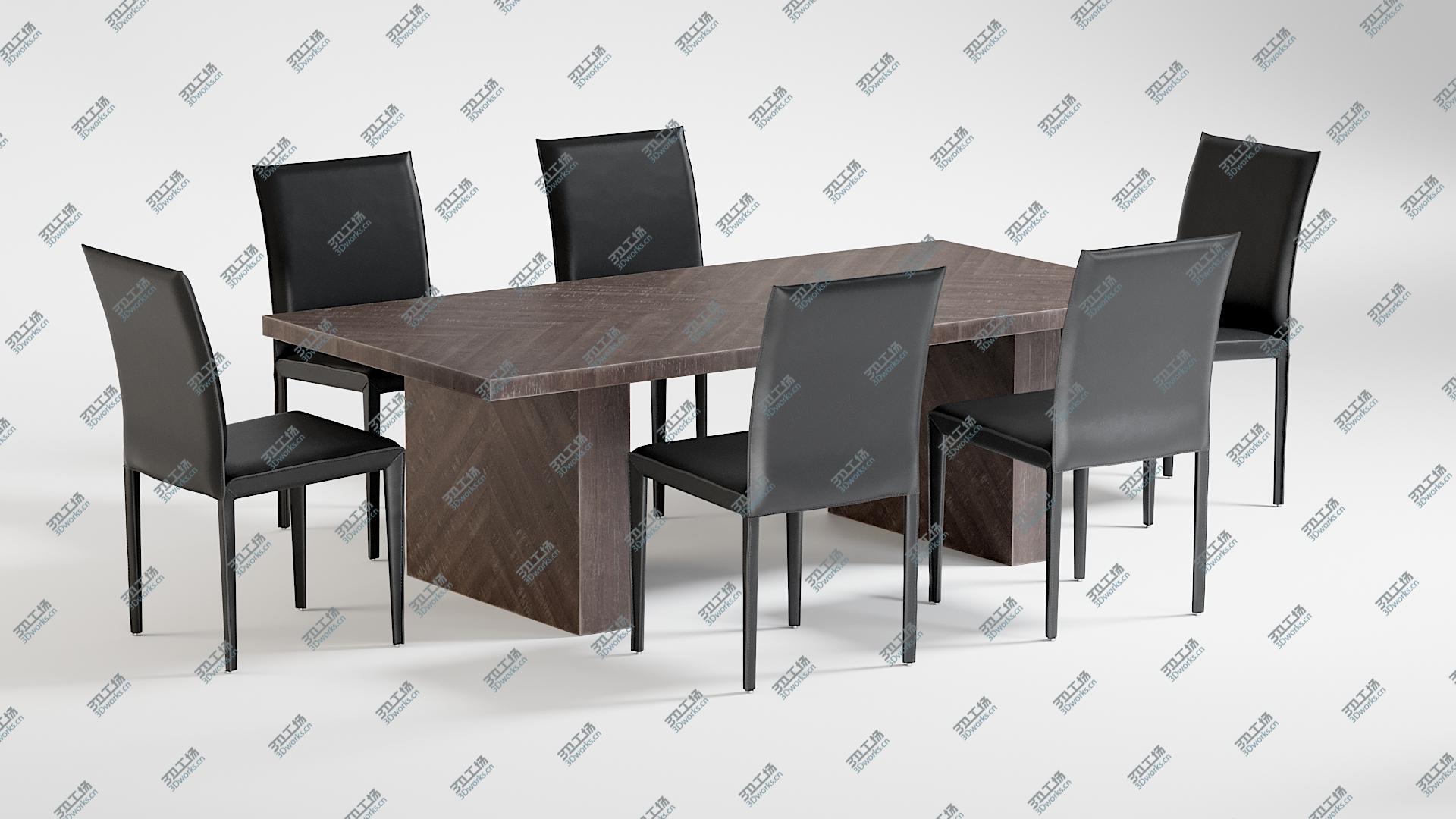 images/goods_img/202105074/Dining Tables Chairs Collection 3 3D/3.jpg